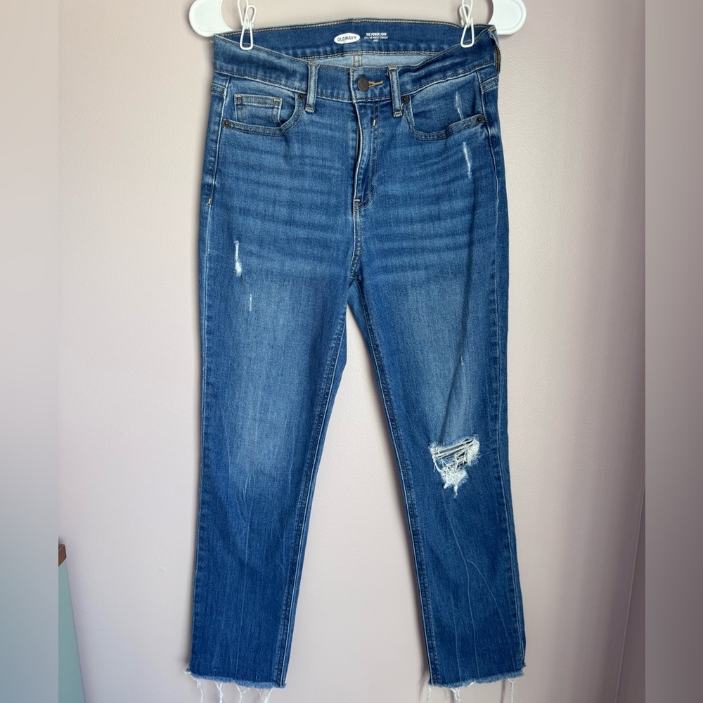 Old Navy Perfect Straight Ankle Jeans